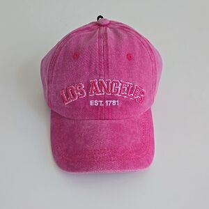 Pink Los Angeles Cap - Mix No 6 - NWT